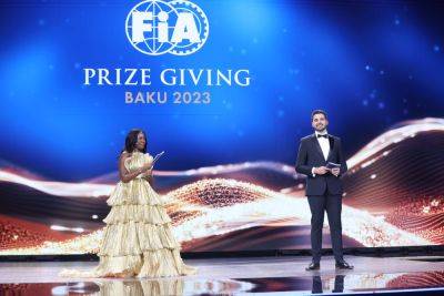 FIA Prize Giving 2023 в Баку запомнилась своей зрелищностью (ФОТО/ВИДЕО) - trend.az - Азербайджан - Президент