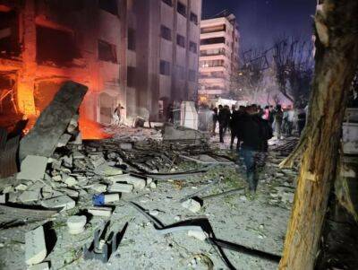 Израиль ударил ракетами по Дамаску - фото и видео - apostrophe.ua - Израиль - Сирия - Украина - Дамаск