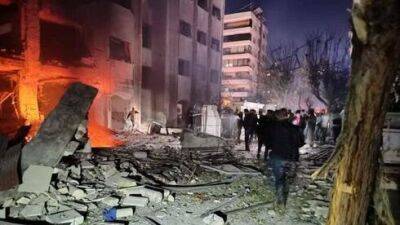 Необычный удар по центру Дамаска: кто разбомбил объекты Ирана и Хизбаллы - vesty.co.il - Израиль - Иран - Сирия - Дамаск - Sana