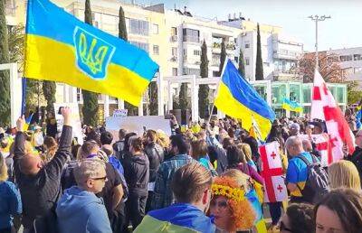 Анна Жарова - В Тель-Авиве прошел митинг в поддержку Украины - nashe.orbita.co.il - Тель-Авив - Украина