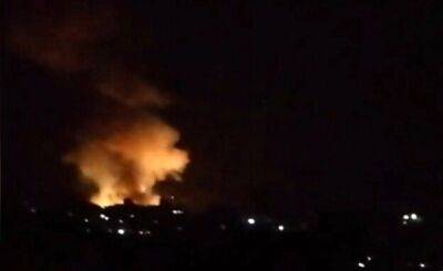 ВВС Израиля уничтожили склад иранского оружия в пригороде Дамаска - nashe.orbita.co.il - Израиль - Сирия - Лондон - Дамаск - Sana
