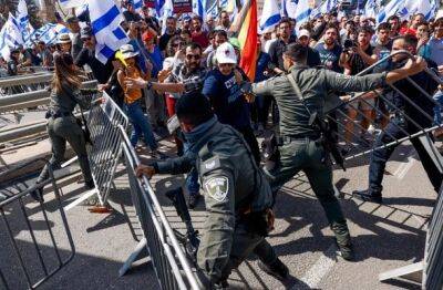 Бен-Гвир приказал полиции жестко подавлять попытки протестующих заблокировать дороги - nashe.orbita.co.il - Тель-Авив - Иерусалим