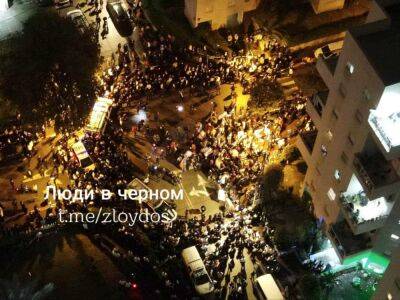 В Тель-Авиве вечером прошли многотысячные протесты, есть задержанные - cursorinfo.co.il - Израиль - Тель-Авив - Есть