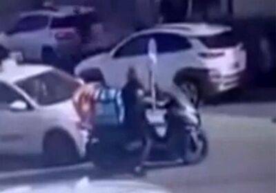 Тель-Авив: водитель такси пытался задавить сделавшего ему замечание мотоциклиста - nashe.orbita.co.il - Тель-Авив