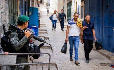 ЦАХАЛ и полиция приведены в повышенную боеготовность перед праздником Песах - nashe.orbita.co.il - Израиль - Палестина - Иерусалим