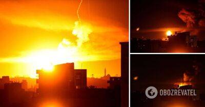 Израиль атаковал авиацией сектор Газа в ответ на ракетную атаку по северу 6 апреля - obozrevatel.com - Израиль - Ливан - Бейт-Ханун - Газа