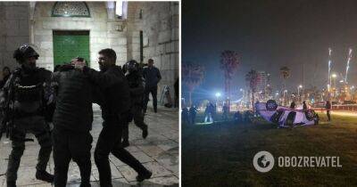 Тель-Авив теракт 7 апреля – террористы открыли стрельбу на набережной и авто влетело в толпу, есть погибший и семеро раненых - видео - obozrevatel.com - Израиль - Тель-Авив