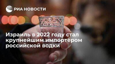 Израиль в 2022 году стал мировым лидером по импорту российской водки - smartmoney.one - Израиль - Россия - Германия - Сша - Евросоюз - Япония - Англия - Канада - Армения