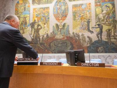 Швейцария впервые председательствует в Совете Безопасности ООН - unn.com.ua - Украина - Швейцария - Киев - Президент