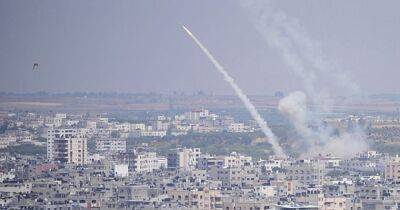 Сектор Газа выпустил по Израилю более сотни ракет: работает ПВО "Железный купол" (видео) - focus.ua - Израиль - Тель-Авив - Украина - Ливан - населенный пункт Газая - Сектор - Газа - Видео