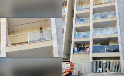 Ашдод: 7-летний ребенок, получивший ранения при падении с балкона, скончался в больнице - nashe.orbita.co.il - Тель-Авив