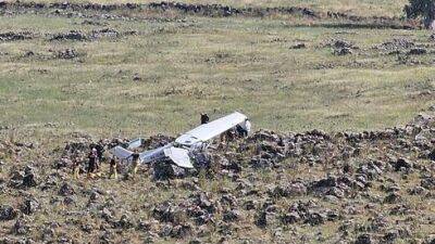 Самолет рухнул на севере Израиля, один человек погиб - vesty.co.il - Израиль