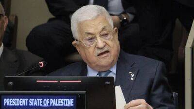Абу-Мазен в ООН сравнил Израиль с Геббельсом - vesty.co.il - Израиль - Палестина