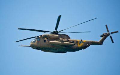 Томер Бар - ВВС Израиля приостановили полеты всех вертолетов Ясур - cursorinfo.co.il - Израиль