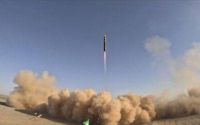 Герци Халеви - Иран испытал новую ракету с дальностью 2000 км, способную достичь Израиль - nashe.orbita.co.il - Израиль - Иран