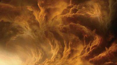 Бен Гурион - Мощная песчаная буря уже в Израиле: впечатляющие кадры - cursorinfo.co.il - Израиль - Тель-Авив - Египет