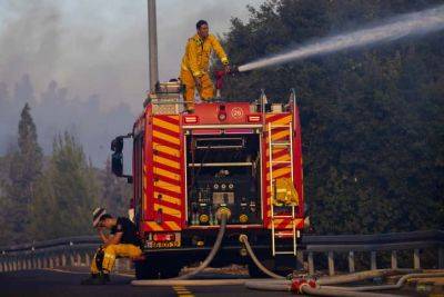Масштабный пожар в Биньямине: продолжается эвакуация граждан, спасатели пытаются взять огонь под контроль - cursorinfo.co.il - Израиль - Тель-Авив - Огонь