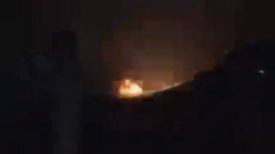 Сирийские СМИ: ЦАХАЛ нанес авиаудар по Хомсу, в Израиле был слышен мощный взрыв - 9tv.co.il - Израиль - Иерусалим - Сирия - Ливан - район Израильские
