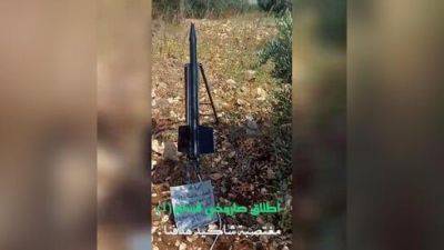 Палестинцы заявили о ракетном обстреле израильского поселения - vesty.co.il - Израиль - район Дженина - поселение Шакед