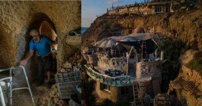 "Мне некуда идти": мужчину выгоняют из дома-пещеры, которую он строил 50 лет (фото) - focus.ua - Израиль - Тель-Авив - Украина - Из