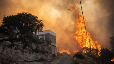В кнессете узнали, что произойдет в Израиле в случае мощных пожаров, как в Греции - vesty.co.il - Израиль - Греция