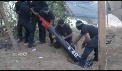 Палестинцы выпустили ракету по северу Израиля, "Исламский джихад" представил туннель под Дженином. ВИДЕО - 9tv.co.il - Израиль