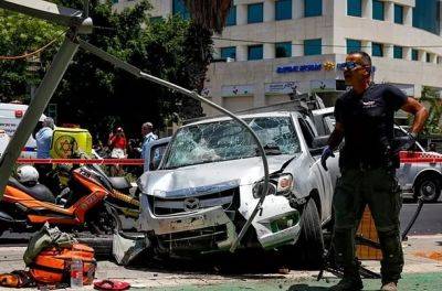 Автомобильный теракт в Северном Тель-Авиве: 10 раненых - nashe.orbita.co.il - Тель-Авив