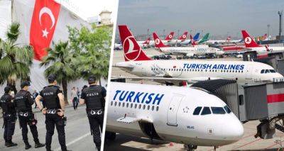 Туристы сняли видео инструктажа стюардессы турецкой авиакомпании и были посажены в тюрьму - tourprom.ru - Израиль - Турция - Стамбул - Видео