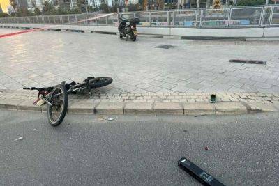 Скончался на месте: в Тель-Авиве автомобиль сбил велосипедиста - 9tv.co.il - Тель-Авив