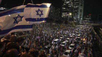 Биньямин Нетаньяху - В Израиле тысячи людей снова протестуют на улицах против судебной реформы - ru.slovoidilo.ua - Израиль - Тель-Авив - Украина - Франция