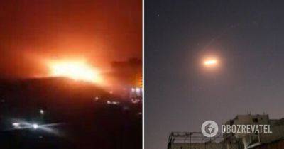 Конфликт Израиль Сирия – Израиль уничтожил состав ракет в Сирии высокоточным ударом с земли - obozrevatel.com - Израиль - Сирия - Дамаск