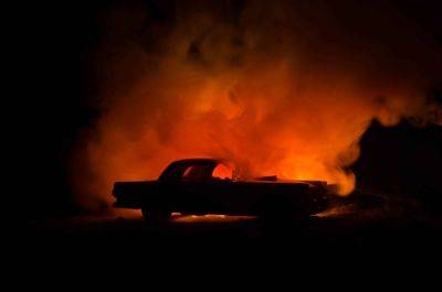 В Пория-Илите мужчина заживо сгорел в авто - cursorinfo.co.il - Израиль