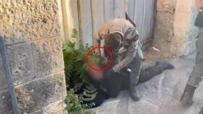 Беспорядки в Иерусалиме: полицейский ударил ортодокса наручниками - vesty.co.il - Израиль - Иерусалим