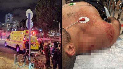 Амар Перец - Задержан демонстрант, ударивший ножом полицейского в Тель-Авиве - vesty.co.il - Израиль - Тель-Авив - Холон - округ Тель-Авивский