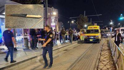Теракт в иерусалимском трамвае: араб с ножом напал на еврея и получил пулю - 9tv.co.il - Израиль - Иерусалим