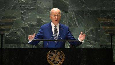 Джон Байден - Байден в ООН рассказал, как США помогают Израилю помириться с палестинцами - vesty.co.il - Израиль - Нью-Йорк - Сша - Индия - Иордания - Эмираты - Президент