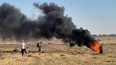 Огненный террор: возобновились беспорядки на границе Газы - vesty.co.il - Израиль