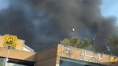 Второй раз за неделю: пожар на военном объекте минобороны Ирана - vesty.co.il - Израиль - Иран - Тегеран
