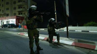 Во время рейда ЦАХАЛа в Самарии: ранены двое террористов - vesty.co.il - Израиль - поселение Псагот