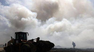 "Дым закрывает солнце": огромный пожар в Газе ощущается в Израиле - vesty.co.il - Израиль - Газе