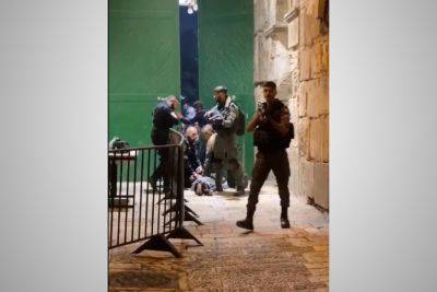 В Иерусалиме пресечен теракт: арабка пыталась зарезать полицейского. ВИДЕО - 9tv.co.il - Израиль - Иерусалим