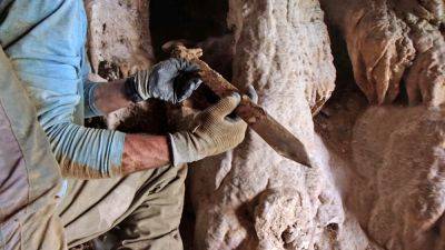 В Израиле в пещере нашли мечи времен Древнего Рима - фото - apostrophe.ua - Израиль - Украина