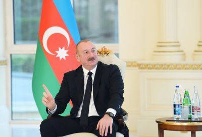 Ильхам Алиев - Реджеп Тайип Эрдоган - Алиев - Президент Ильхам Алиев раскрыл имена тех, с кем он больше всего говорил во время Второй Карабахской войны - trend.az - Россия - Турция - Азербайджан - Президент