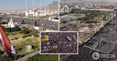 Обстрел йеменских хуситов – в Йемене вспыхнули протесты после ударов США и Британии по хуситам – кто такие йеменские хуситы | OBOZ.UA - obozrevatel.com - Израиль - Иран - Сша - Англия - Йемен