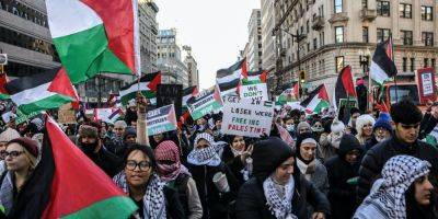 Дональд Трамп - Война в Газе. В США тысячи людей вышли на пропалестинскую акцию - nv.ua - Израиль - Палестина - Сша - Вашингтон - Украина - Нью-Йорк - Вашингтон - Хамас