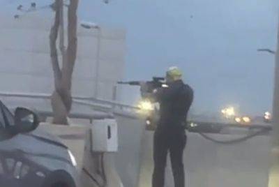 Прорыв авто через КПП на въезде в Израиль: видео - mignews.net - Израиль
