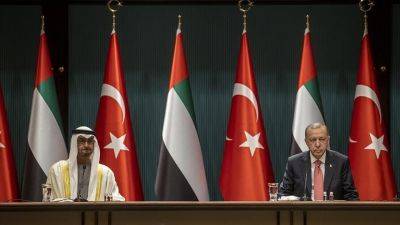 Реджеп Тайип Эрдоган - Аль Бен-Заид - Лидеры Турции и ОАЭ заявили о единстве в борьбе с терроризмом - trend.az - Турция - Эмираты - Президент