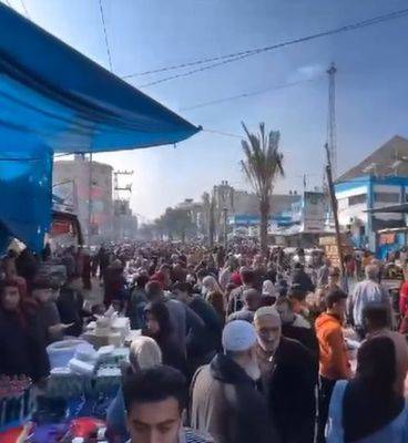 Рынок лагеря беженцев Джабалия на севере Газы: видео - mignews.net - Израиль - Гаага - Юар