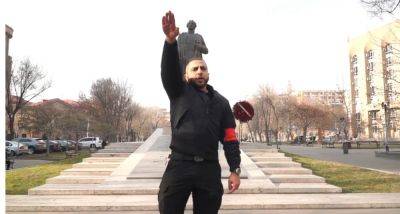Неонацистская группировка прошла маршем по Еревану. Видео - detaly.co.il - Армения - Ссср - Ереван