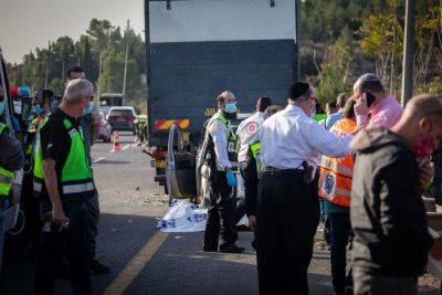 Давид Маген - Мужчина и женщина погибли под колесами грузовика на 22 шоссе - news.israelinfo.co.il